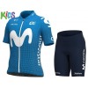 Tenue Maillot + Cuissard 2021 Movistar Team Enfant N001